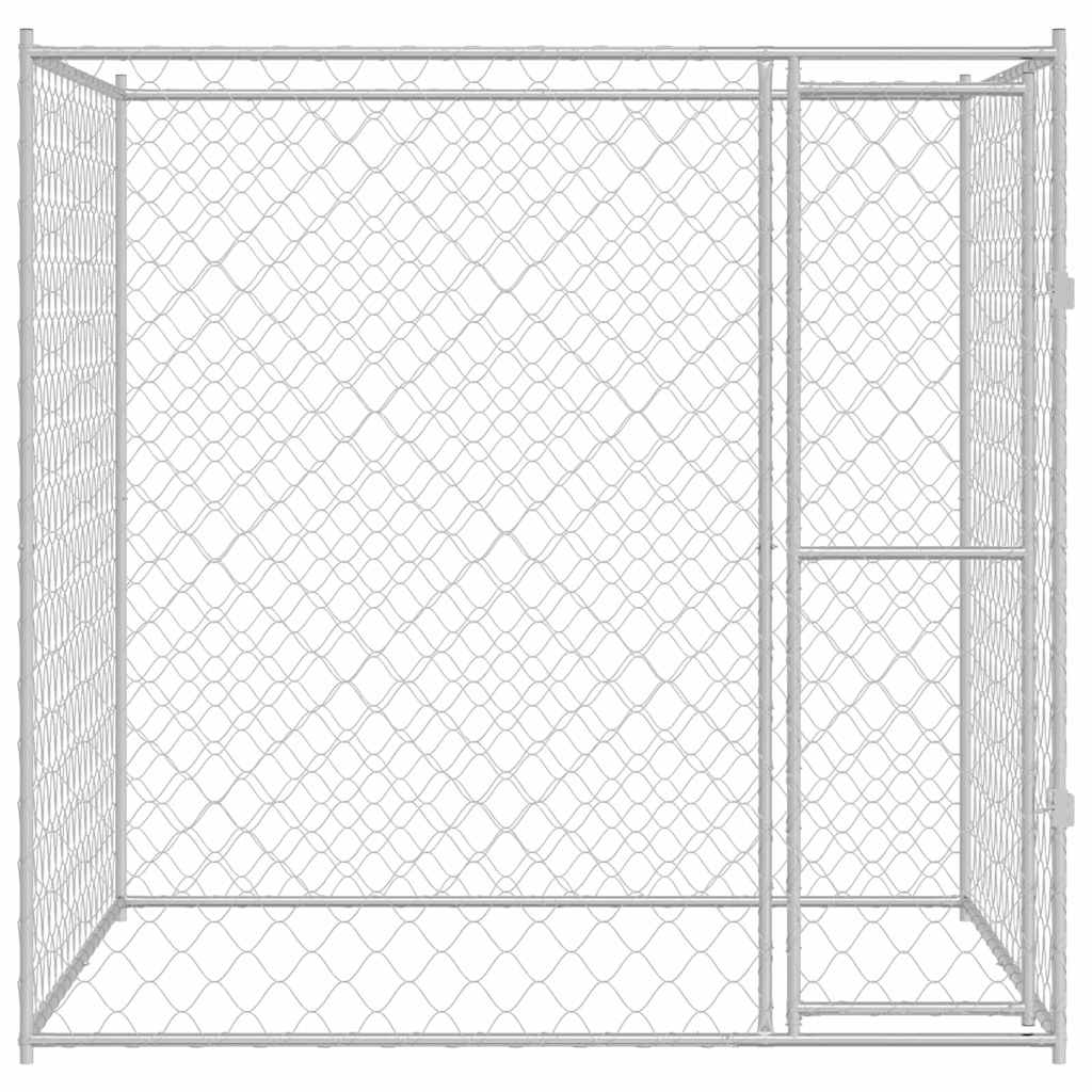 Hundekäfig 2 x 2 x 2 m Stahl