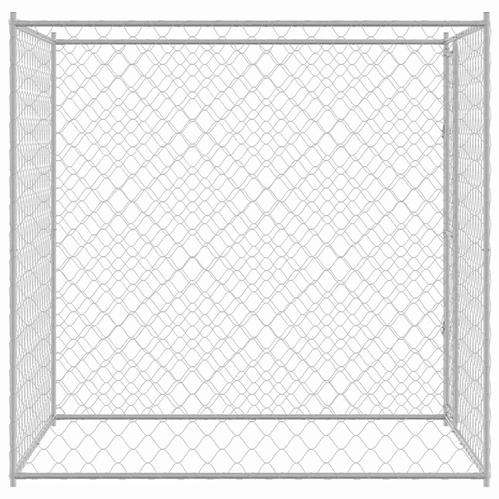 Hundekäfig 2 x 2 x 2 m Stahl