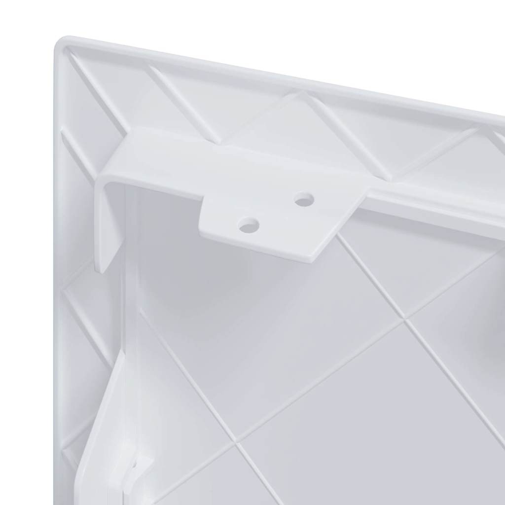 Zugangs панели Weiß 44 x 44 x 2.5 cm ABS Kunststoff