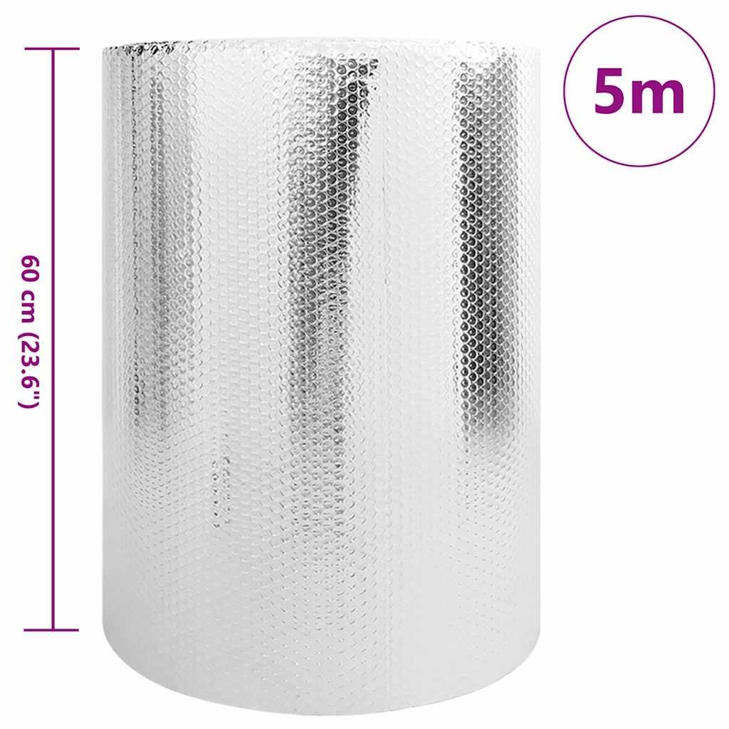 Heizkörper-Reflektorfolie Silber 0.6 x 5 m Aluminium