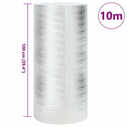 Heizkörper-Reflektorfolie Silber 1 x 10 m Aluminium