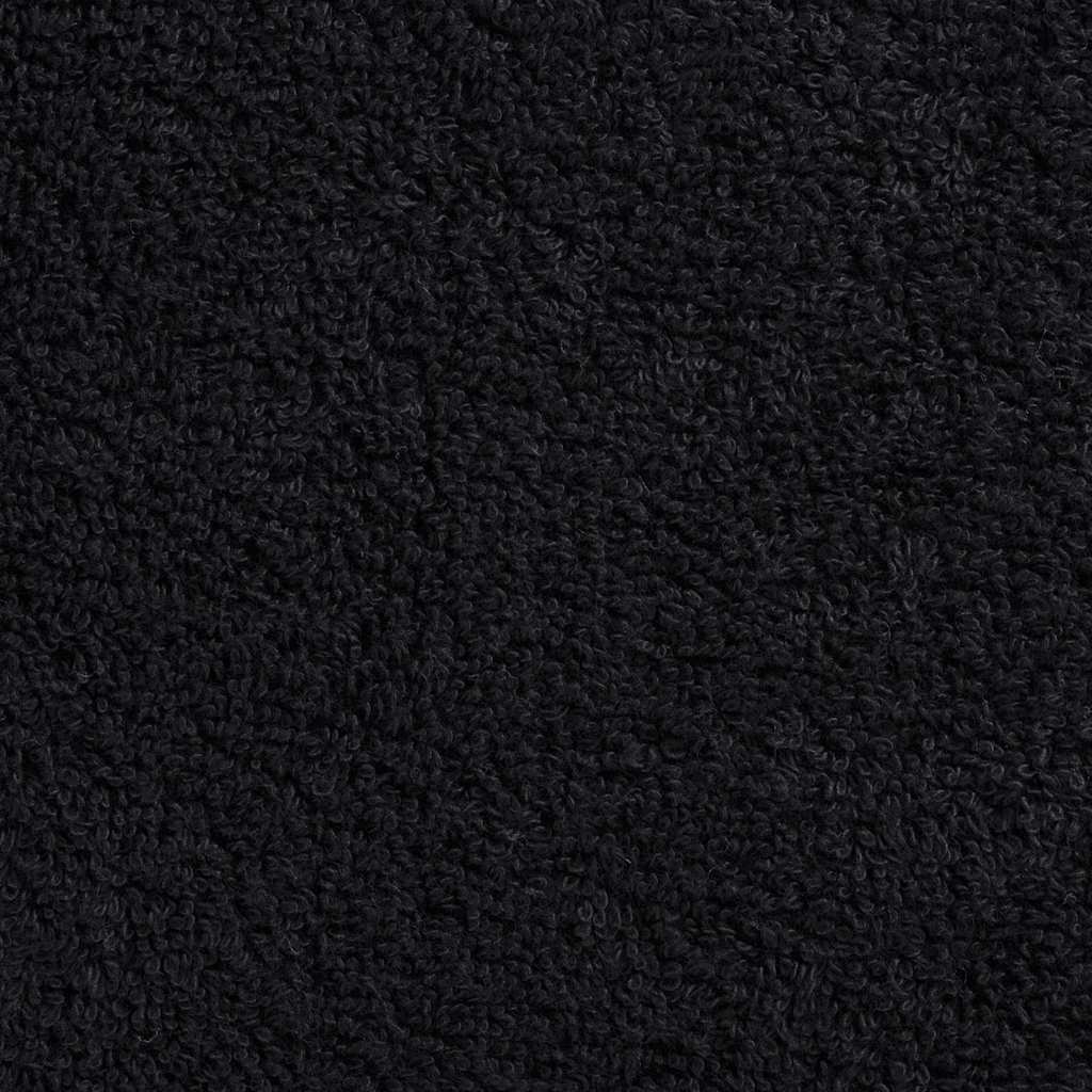Gästetücher 25 pcs Schwarz 100 x 150 cm Baumwolle