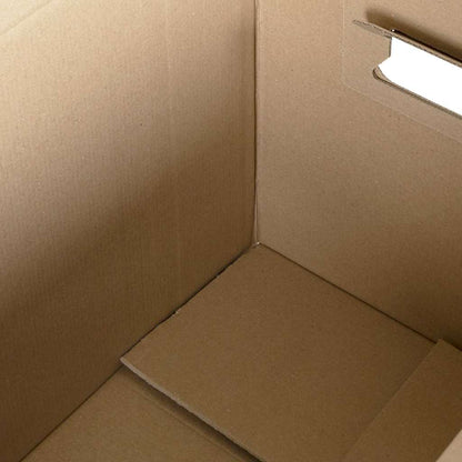 Umzugsbox mit Speicher 20 pcs Braun 59 x 31.5 x 31.5 cm Karton