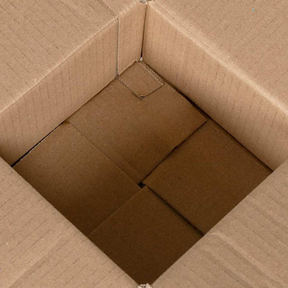 Faltbox mit Speicher 50 pcs Braun 15 x 15 x 8 cm Karton
