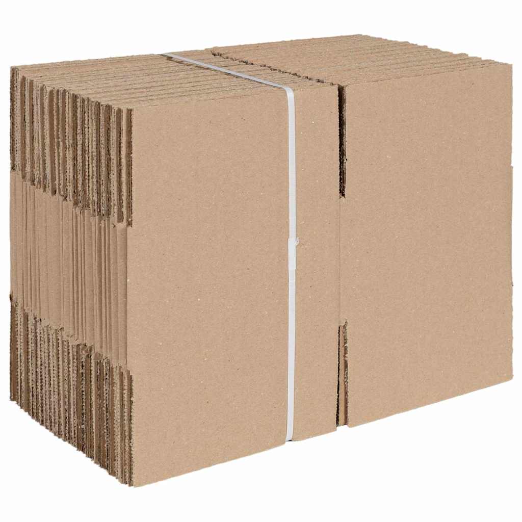 Faltbox mit Speicher 50 pcs Braun 15 x 15 x 8 cm Karton
