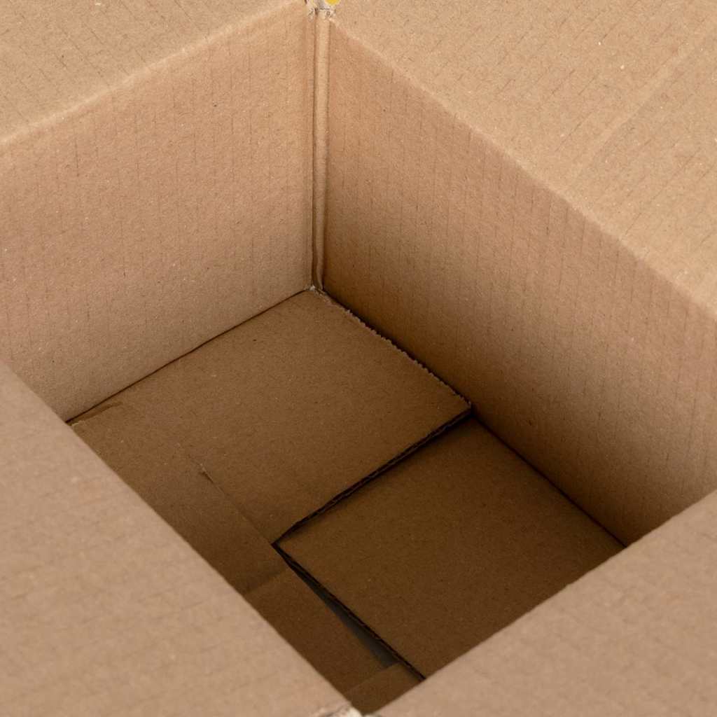 Faltbox mit Speicher 50 pcs Braun 20 x 15 x 10 cm Karton
