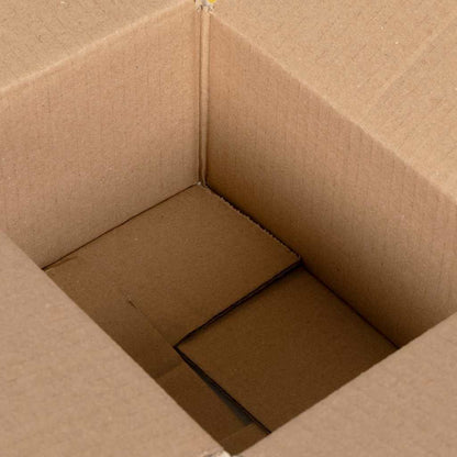 Faltbox mit Speicher 50 pcs Braun 20 x 15 x 10 cm Karton
