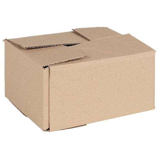 Faltbox mit Speicher 50 pcs Braun 20 x 15 x 10 cm Karton