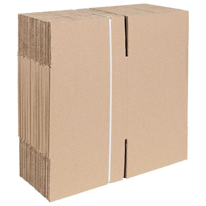 Faltbox mit Speicher 50 pcs Braun 20 x 20 x 20 cm Karton