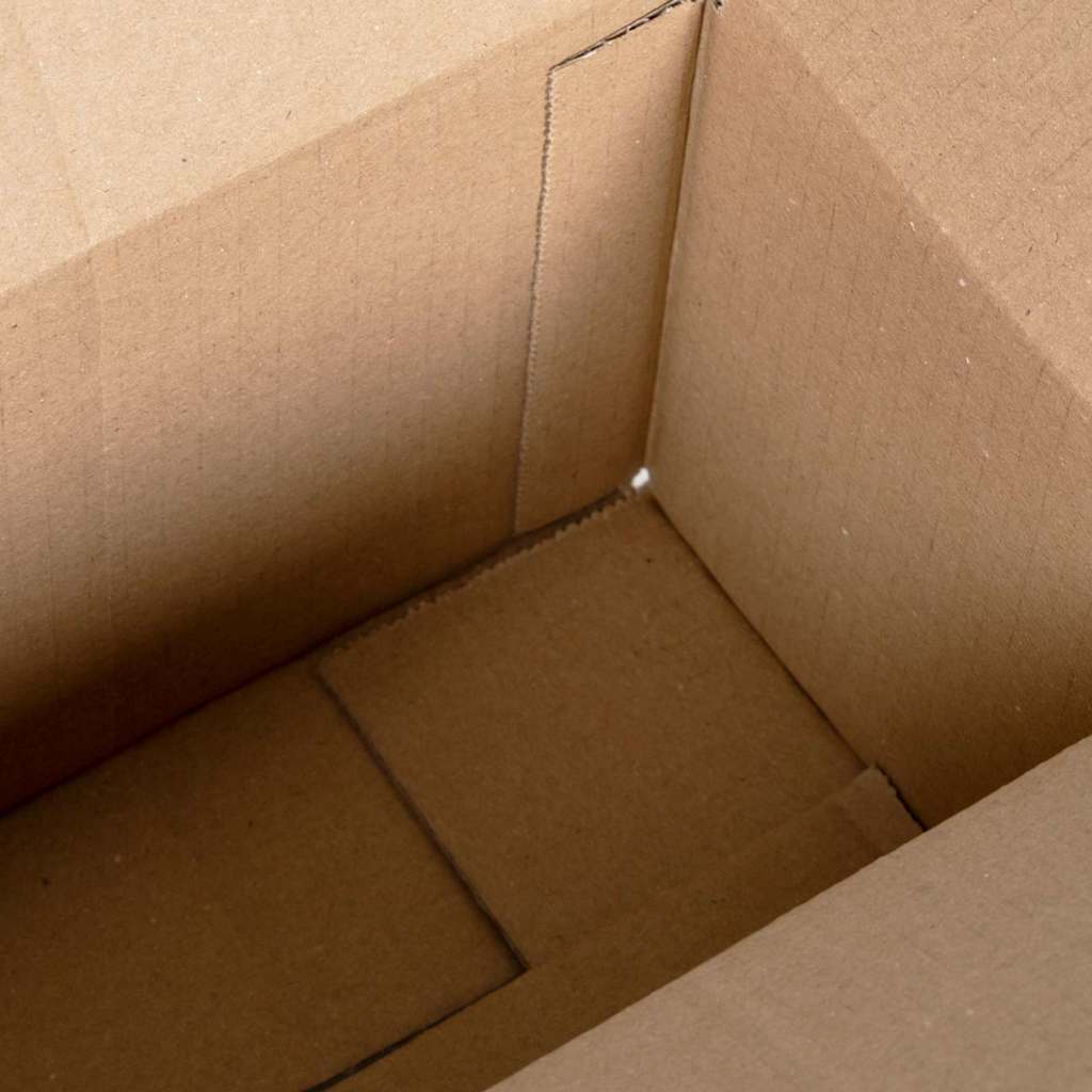 Faltbox mit Speicher 50 pcs Braun 24 x 13 x 13 cm Karton
