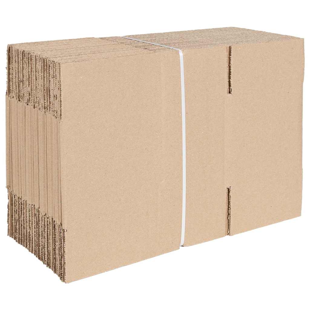 Faltbox mit Speicher 50 pcs Braun 24 x 13 x 13 cm Karton