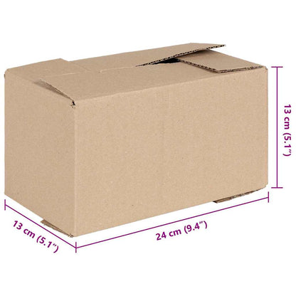 Faltbox mit Speicher 50 pcs Braun 24 x 13 x 13 cm Karton
