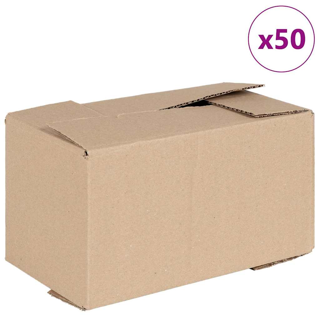 Faltbox mit Speicher 50 pcs Braun 24 x 13 x 13 cm Karton