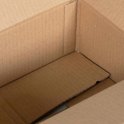 Faltbox mit Speicher 50 pcs Braun 25 x 17.5 x 10 cm Karton
