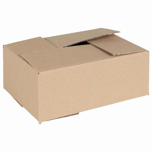 Faltbox mit Speicher 50 pcs Braun 25 x 17.5 x 10 cm Karton