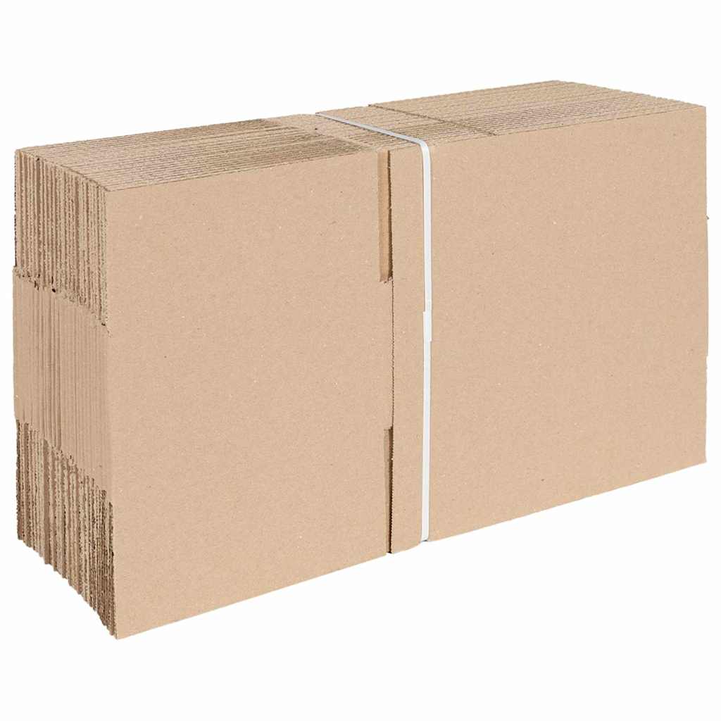 Faltbox mit Speicher 50 pcs Braun 25 x 17.5 x 10 cm Karton