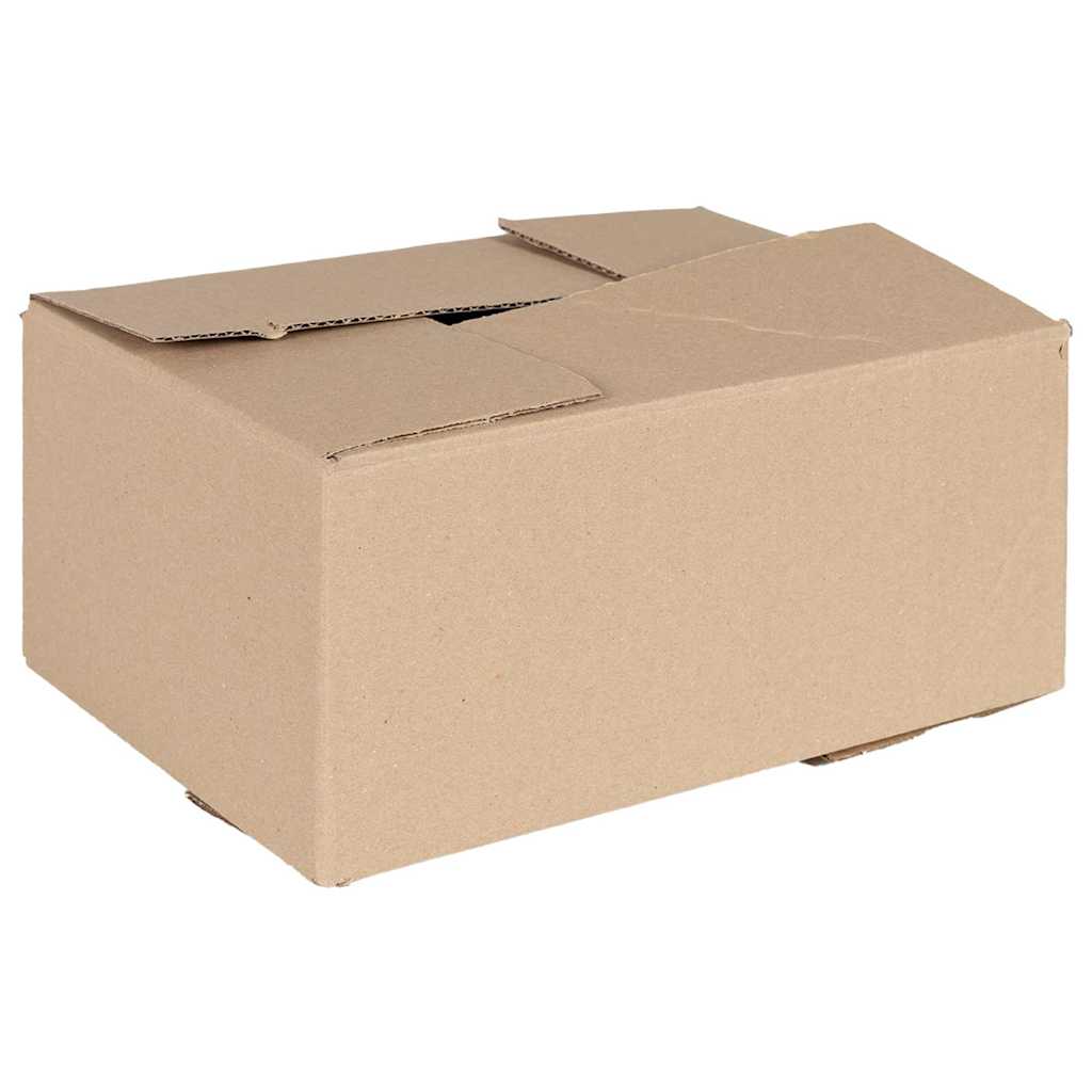 Faltbox mit Speicher 50 pcs Braun 30 x 21.5 x 14 cm Karton