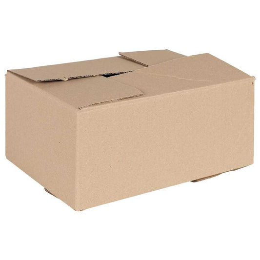 Faltbox mit Speicher 50 pcs Braun 30 x 21.5 x 14 cm Karton