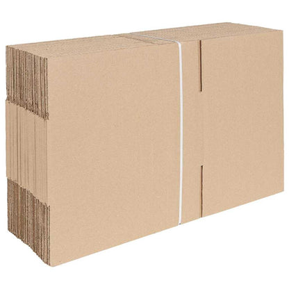 Faltbox mit Speicher 50 pcs Braun 30 x 21.5 x 14 cm Karton