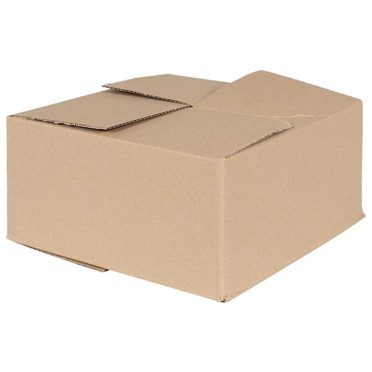 Faltbox mit Speicher 50 pcs Braun 30 x 30 x 15 cm Karton