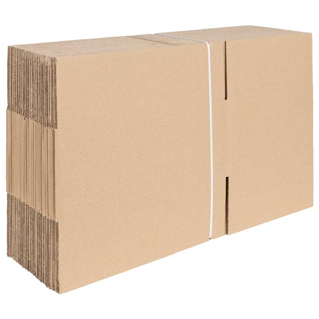 Faltbox mit Speicher 50 pcs Braun 35 x 24 x 15 cm Karton