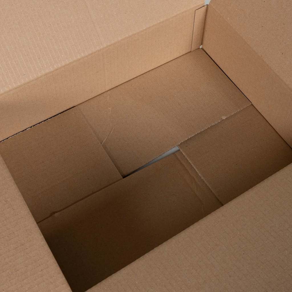 Faltbox mit Speicher 50 pcs Braun 40 x 30 x 10 cm Karton