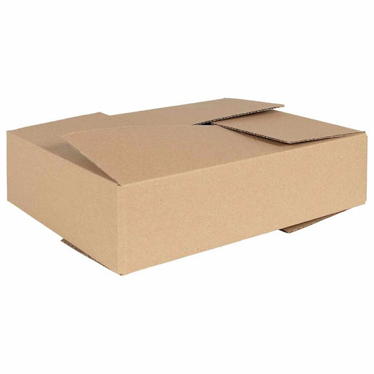 Faltbox mit Speicher 50 pcs Braun 40 x 30 x 10 cm Karton
