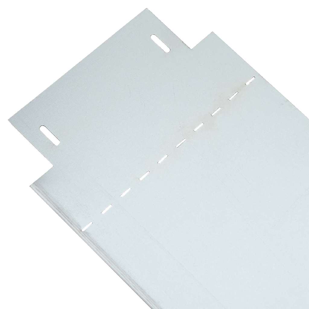 Rasenkanten 20 pcs Silber 100 x 25 cm Verzinkter Stahl