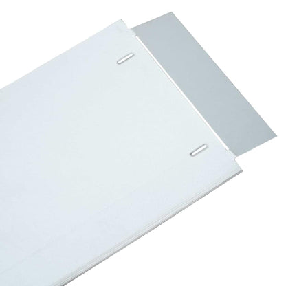 Rasenkanten 20 pcs Silber 100 x 25 cm Verzinkter Stahl