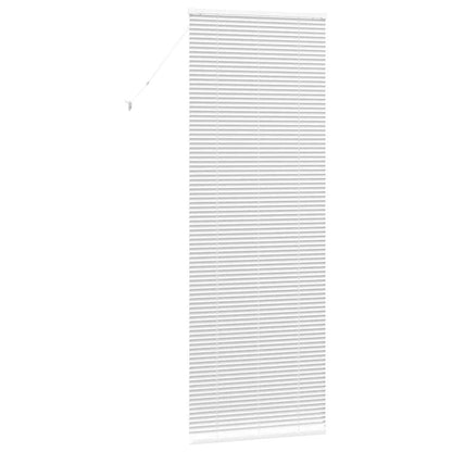 Fensterjalousie mit Vorhängen Manuell Weiß Aluminium