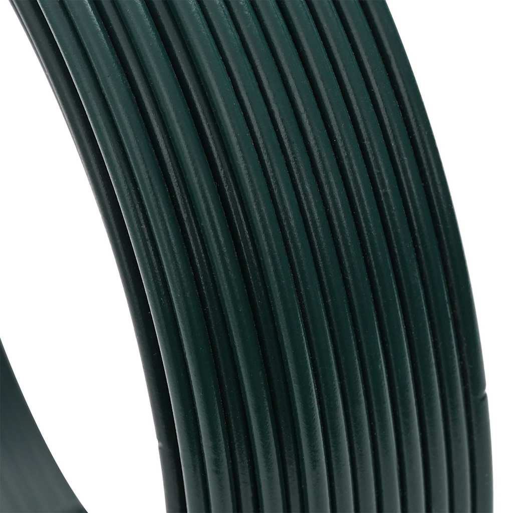 Zaunbindedraht Grün 80 m PVC-beschichteter Stahl