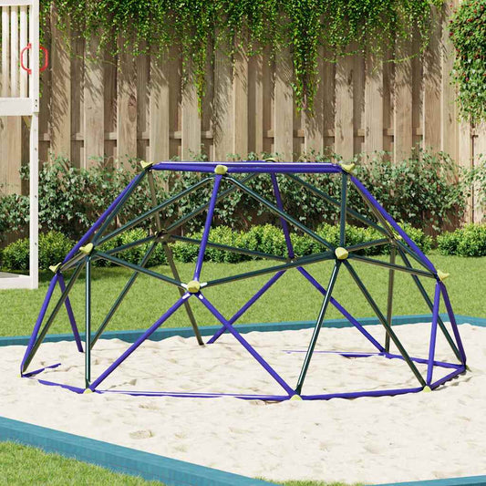 Kletter Dome Blau Stahl