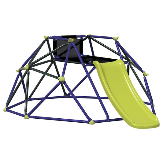 Kletter Dome Blau Stahl