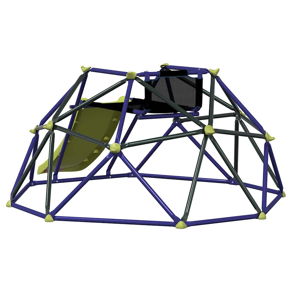 Kletter Dome Blau Stahl