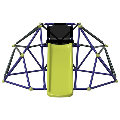 Kletter Dome Blau Stahl