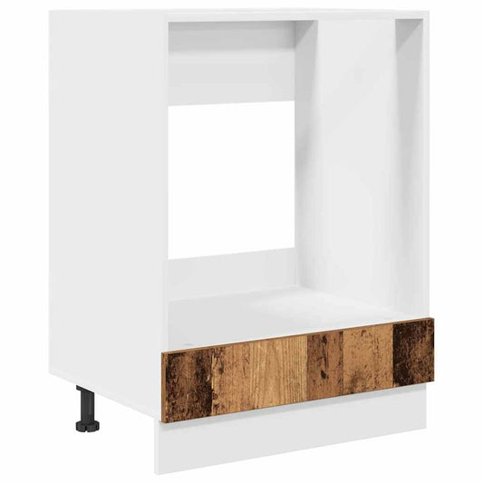 Ofenschrank aus altem Holz – 60x46x81,5 cm, aus Holzwerkstoff