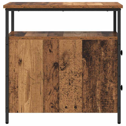 Nachttisch 2 pcs Altholz 30 x 60 x 60 cm Holzwerkstoff