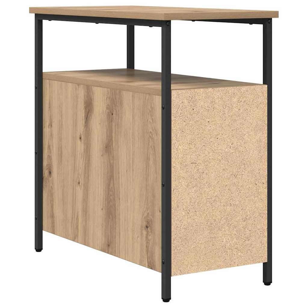 Nachttisch Eiche handwerklich 30 x 60 x 60 cm Holzwerkstoff