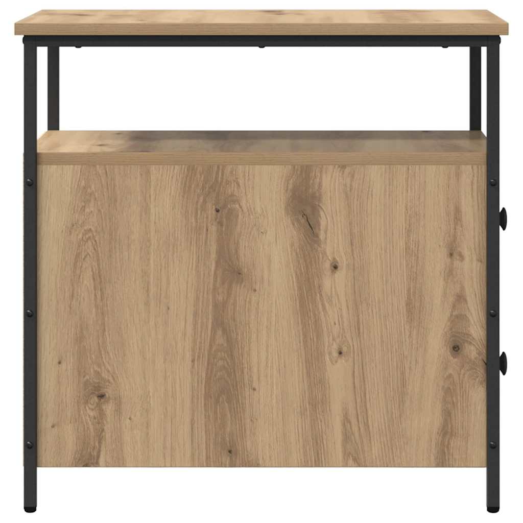 Nachttisch Eiche handwerklich 30 x 60 x 60 cm Holzwerkstoff