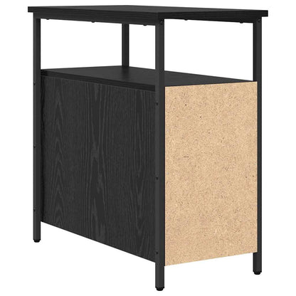 Nachttisch 2 pcs Schwarze Eiche 30 x 60 x 60 cm Holzwerkstoff