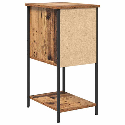 Nachttisch 2 pcs Altholz 32 x 42 x 70 cm Holzwerkstoff