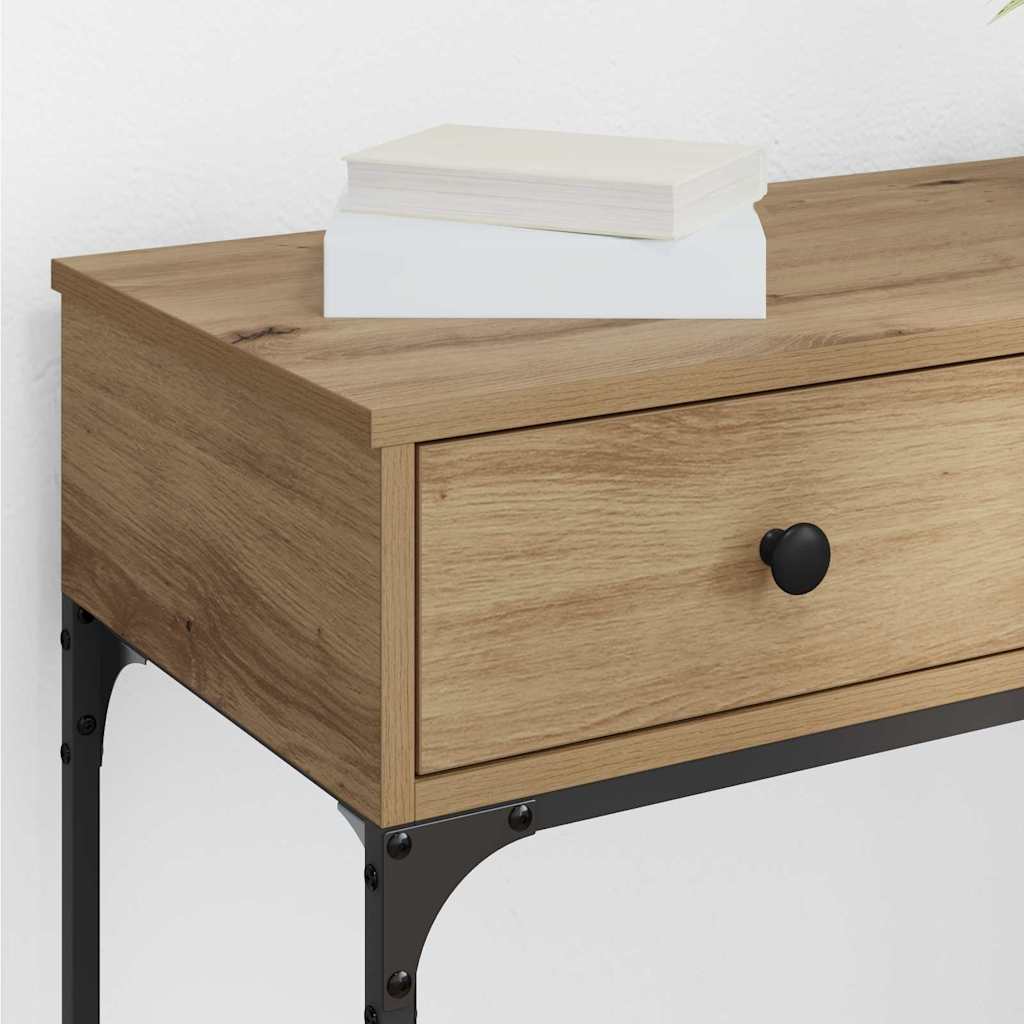 Konsolentisch Artisan-Eiche 75 x 34.5 x 75 cm Holzwerkstoff