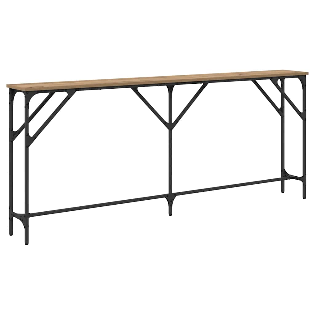 Konsolentisch Eiche handwerklich 180 x 23 x 75 cm