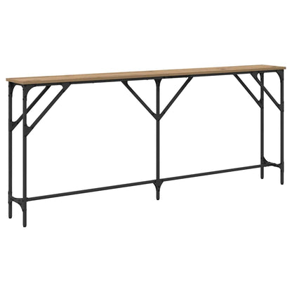 Konsolentisch Eiche handwerklich 180 x 23 x 75 cm