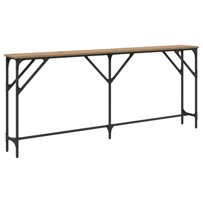 Konsolentisch Eiche handwerklich 180 x 23 x 75 cm