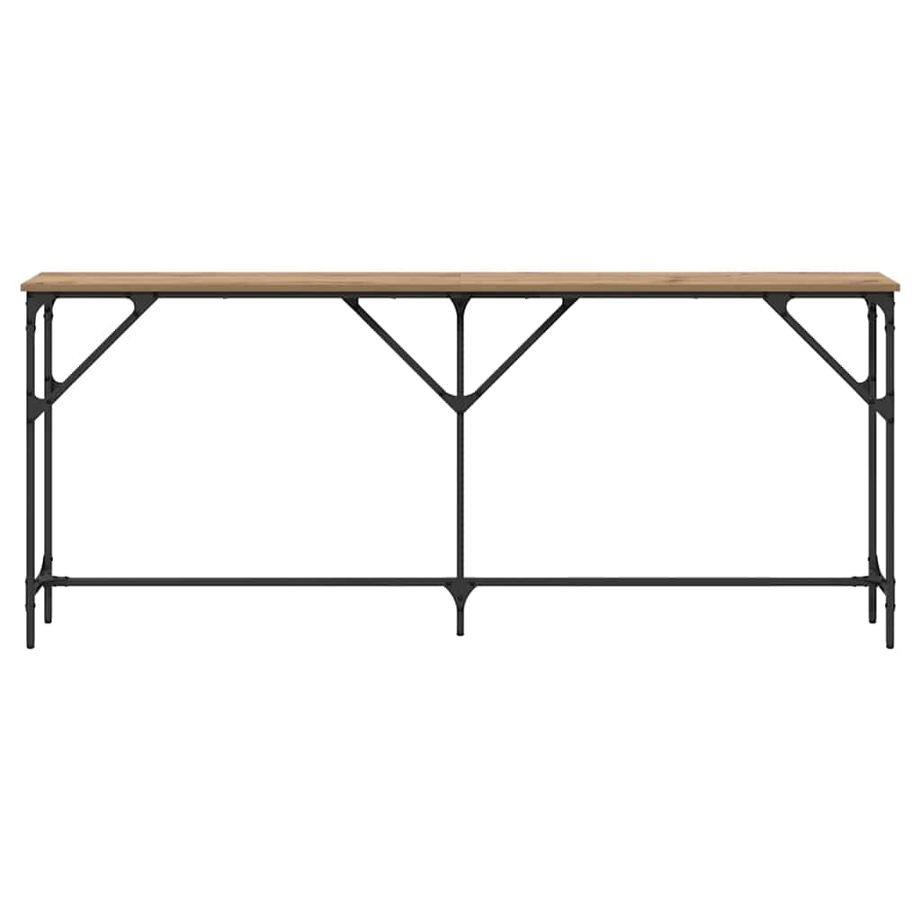 Konsolentisch Eiche handwerklich 180 x 23 x 75 cm