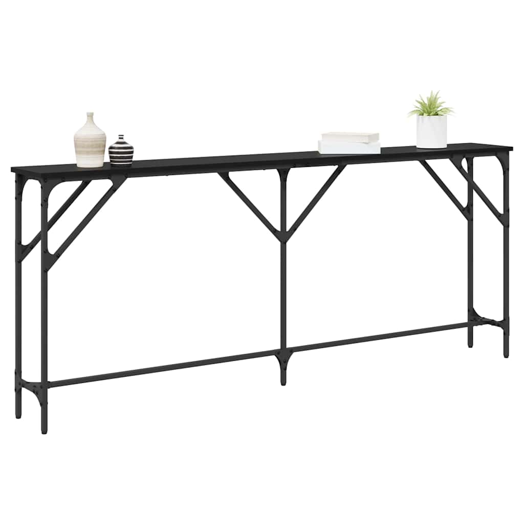 Konsolentisch Schwarze Eiche 180 x 23 x 75 cm