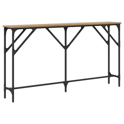 Konsolentisch Eiche handwerklich 140 x 23 x 75 cm