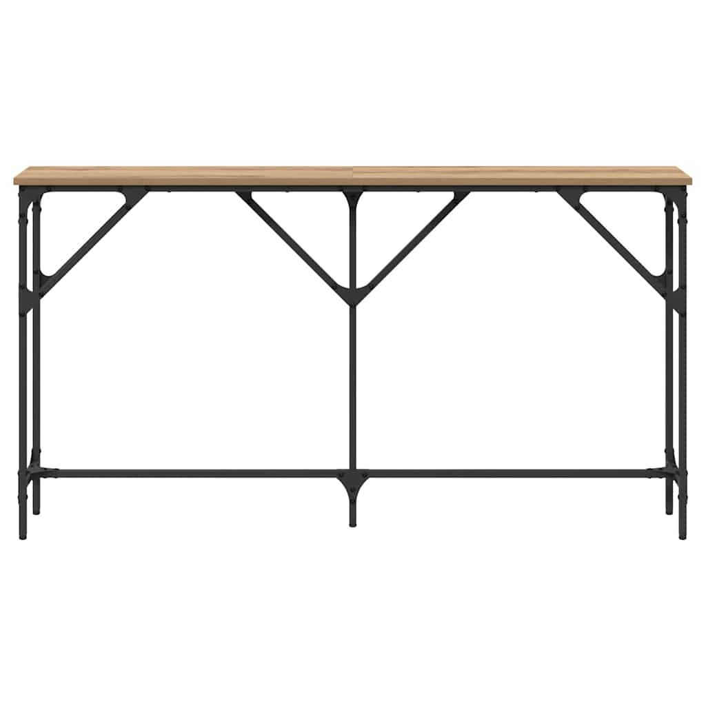 Konsolentisch Eiche handwerklich 140 x 23 x 75 cm