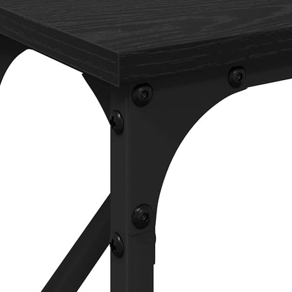 Konsolentisch Schwarze Eiche 140 x 23 x 75 cm